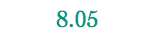 8.05