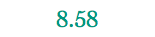 8.58