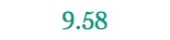 9.58